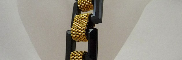 Onyx Swarovski Crystal Bracelet
